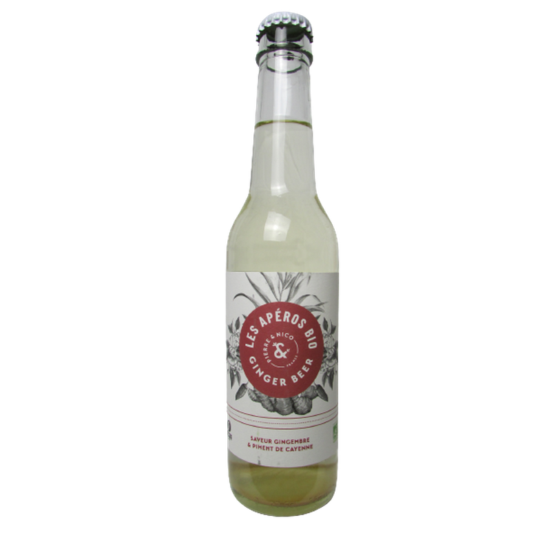 Ginger Beer bio sans alcool Gingembre Piment de Cayenne 27,5cl