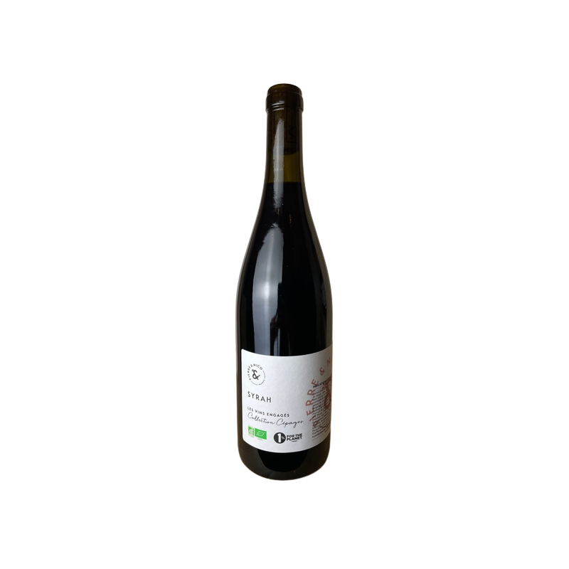 Vin rouge bio IGP Pays d'Oc - Syrah 2021