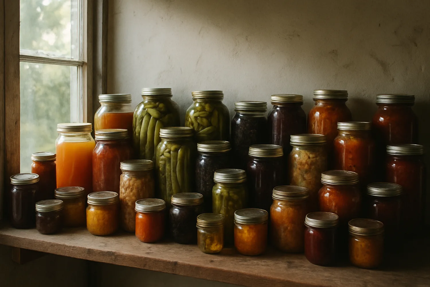 Conserves et Bocaux : L’Art de Préserver les Saveurs de Saison