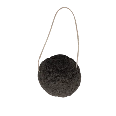 Éponge Konjac Purifiante Charbon Actif
