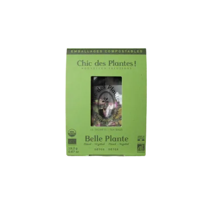 Infusion Bio Détox Belle Plante 12 sachets