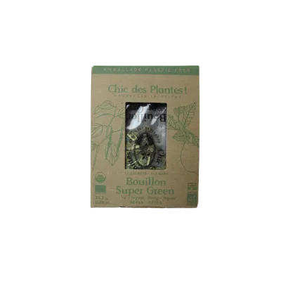 Bouillon Détox de Légumes Bio Super Green 12 sachets