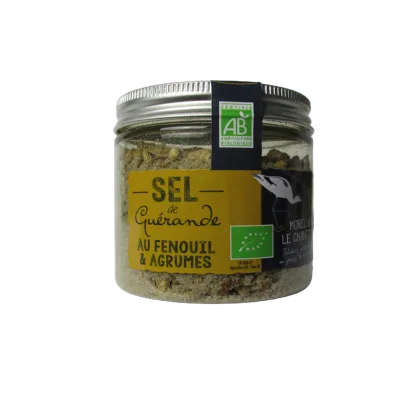 Sel de Guérande au Fenouil et Agrumes 150g