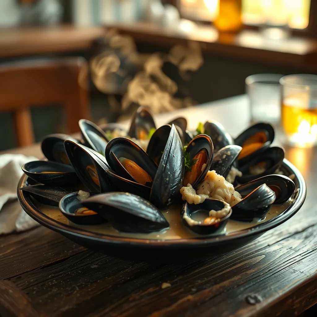 Moules à la crème 2026 : recette facile et rapide