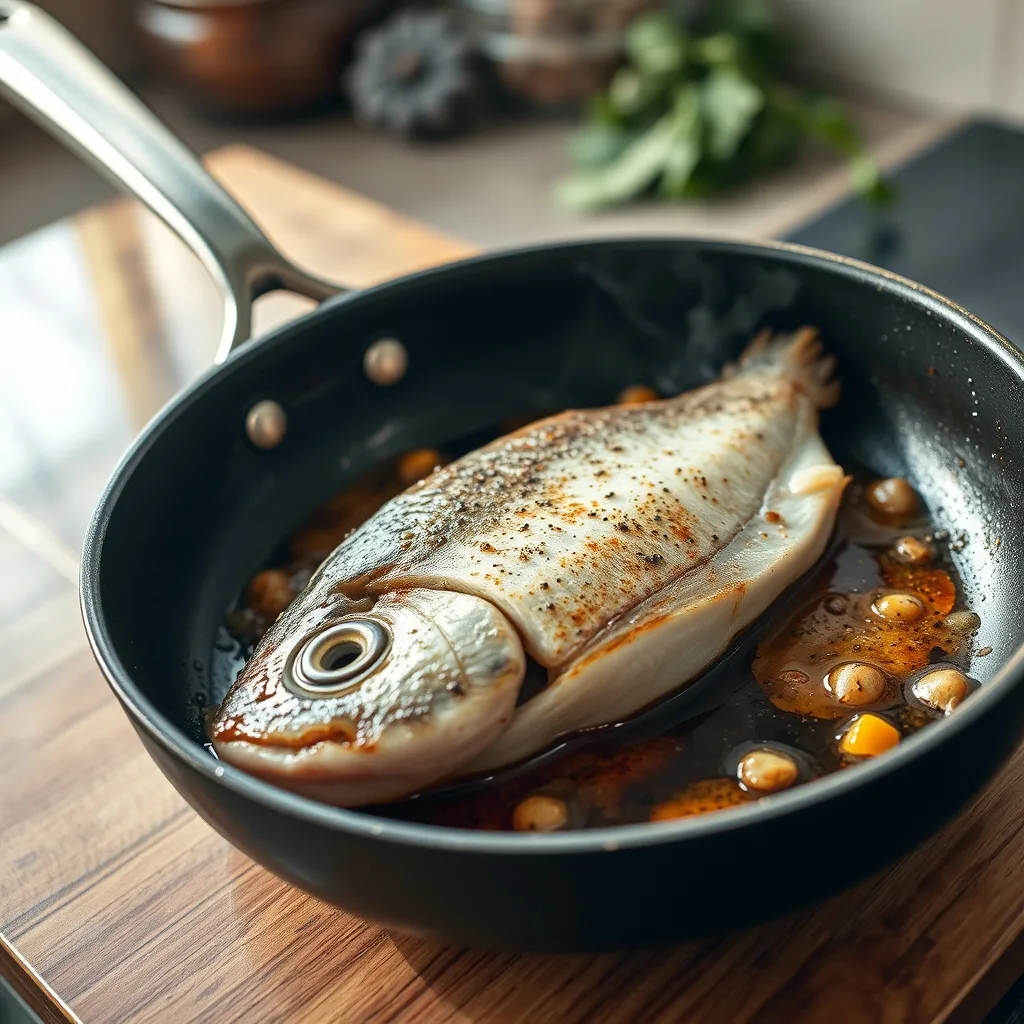 Filet de loup à la poêle : recette 2026