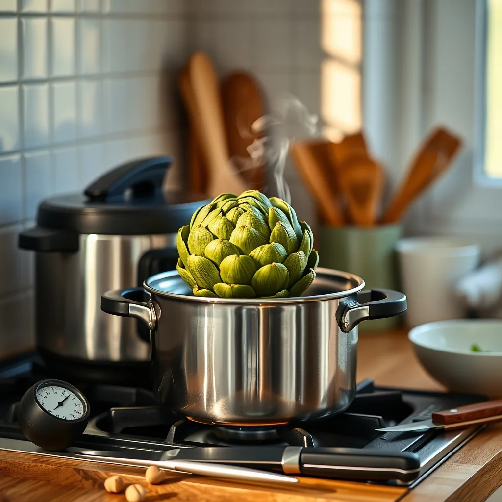 Temps de cuisson artichaut cocotte minute 2026